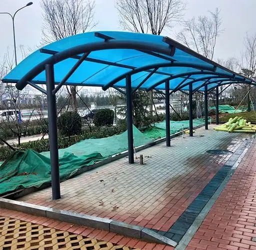 昂仁县膜结构自行车棚